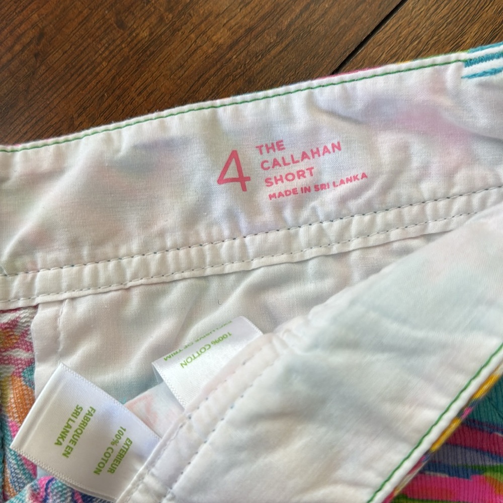 Tropical Print Women's Shorts - Picture 3 of 5